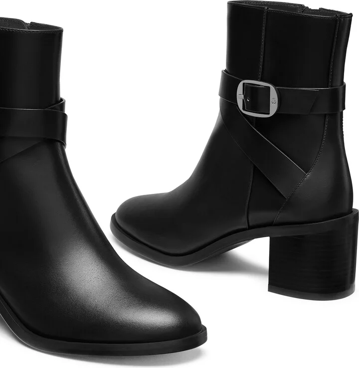 Esme Belted Zip Bootie - Image 4