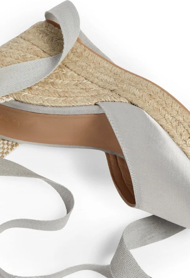 Esmerelda Ankle Wrap Wedge Sandal - Image 5