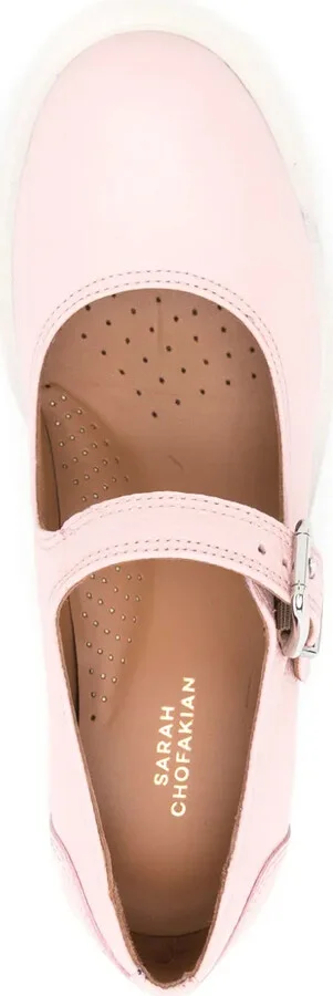 Esmerie 50mm leather pumps - Image 4