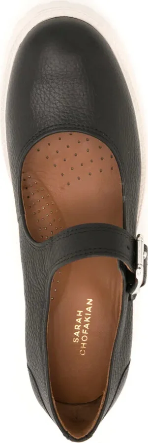 Esmerie 50mm leather pumps - Image 4
