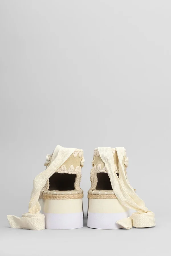 Espa Sandal Espadrilles In Beige Raffia - Image 4