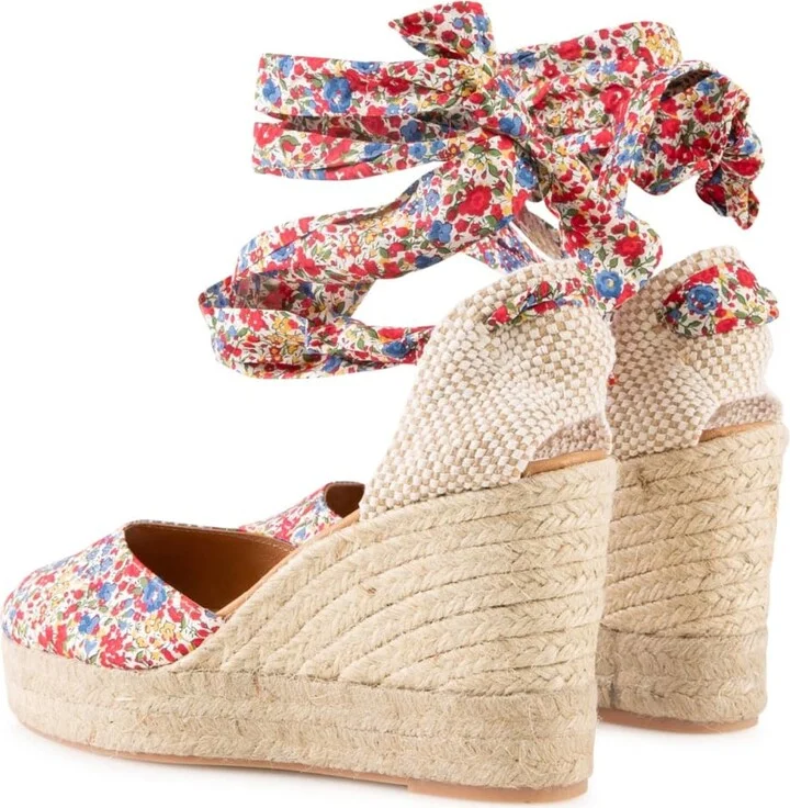 Espadrillas With High Wedge And Ankle Lace - Image 2