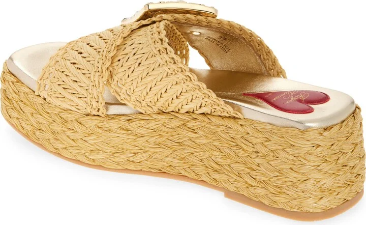 Espadrille Platform Slide Sandal - Image 2