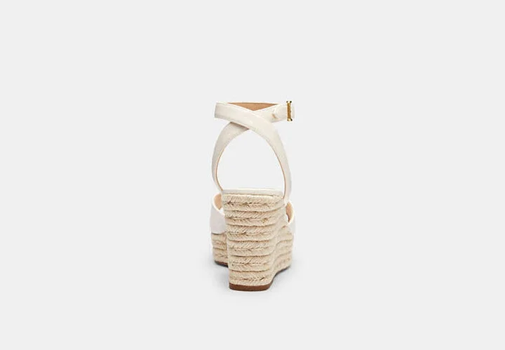 Espadrille Wedge In Signature Jacquard - Image 4