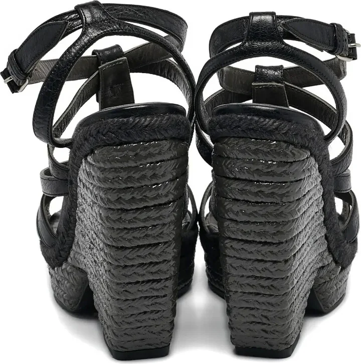 Espadrille Wedge Sandals - Image 3