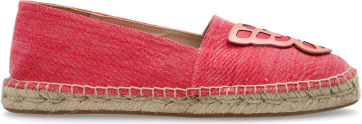 Espadrilles ‘Butterfly’, , - Pink