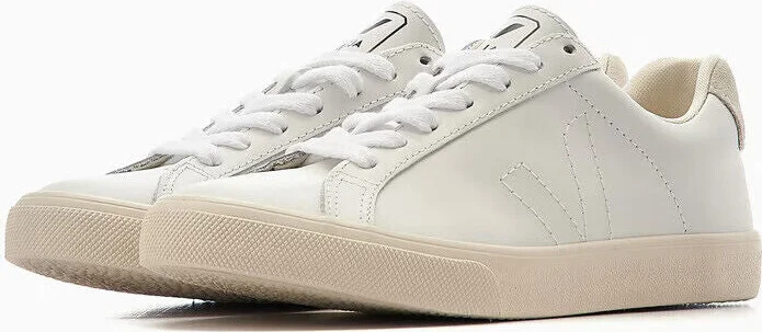 Esplar EA0200001A Sneakers Women's White Leather Low Top Comfort Shoes