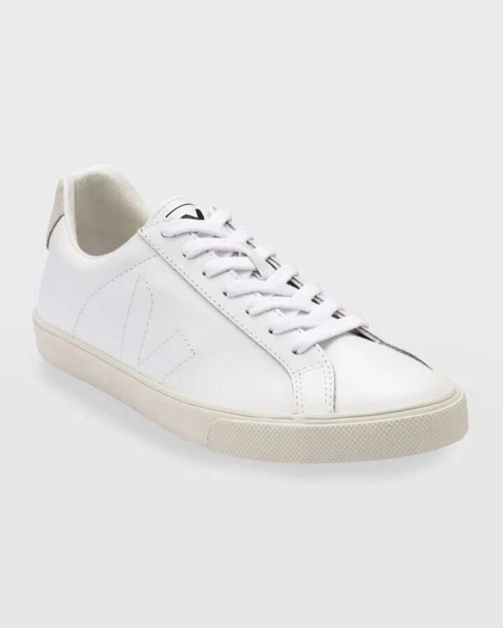 Esplar Leather Logo Sneakers - Image 4