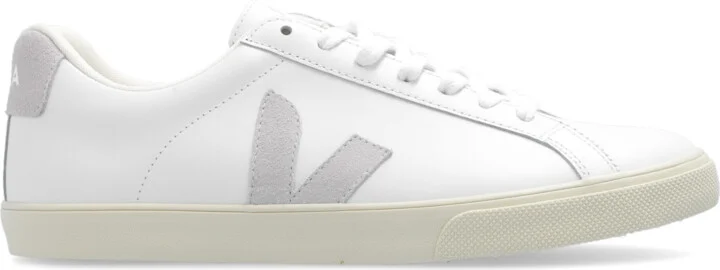 ‘Esplar Logo Leather’ Sneakers, , - White