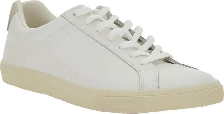 'esplar' White Sneakers With Logo On The Tongue In Leather Woman - Image 2