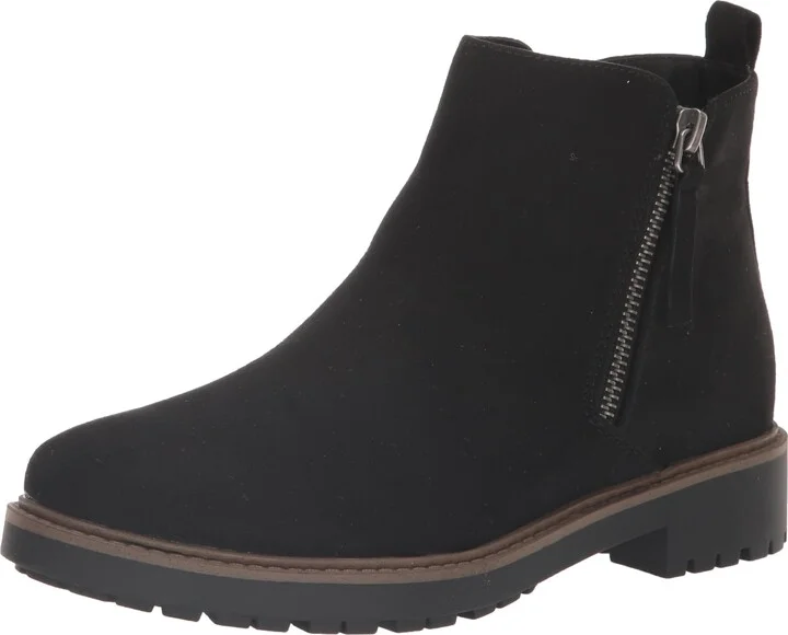 Black Faux Suede