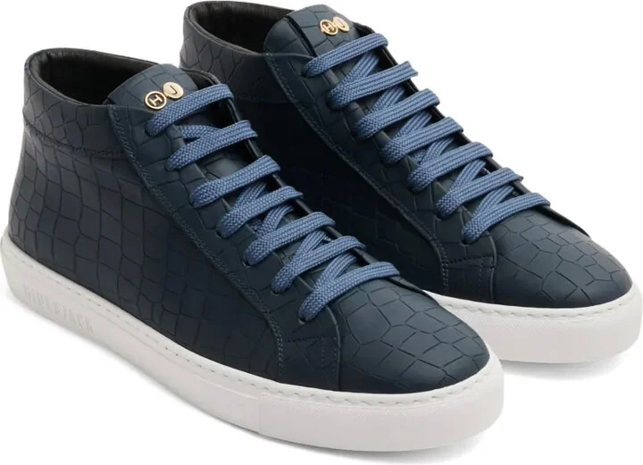 Essence high-top leather sneakers - Image 4