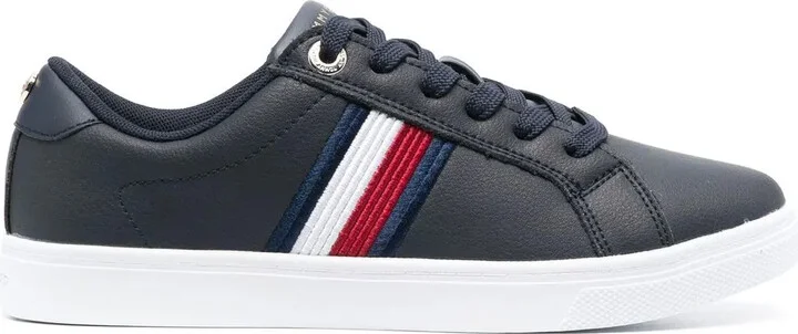 Essential Stripes lace-up sneakers