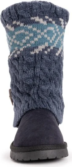 Essentials by MUK LUKS Women's Cheryl Boots, Java Marl, 6W - Image 3