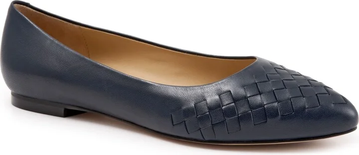 Navy Leather