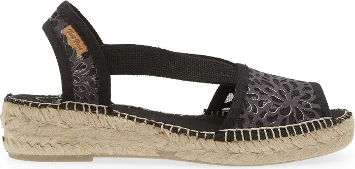 Estel Peep Toe Espadrille Sandal - Image 3