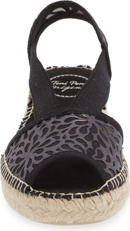 Estel Peep Toe Espadrille Sandal - Image 4