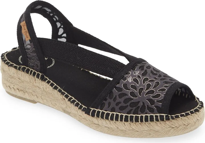 Estel Peep Toe Espadrille Sandal