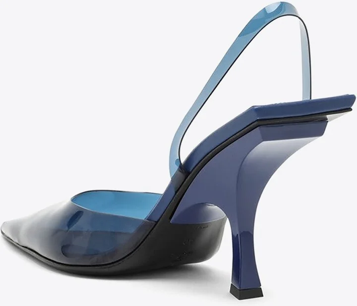 Ester 95 Slingback PVC Pumps - Image 3
