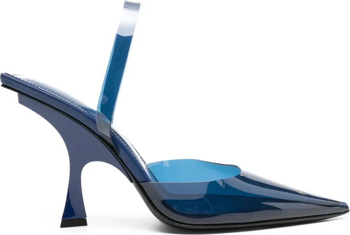 Ester 95mm slingback pumps