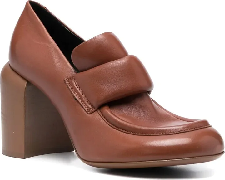 Esther 018 leather 90mm pumps - Image 2