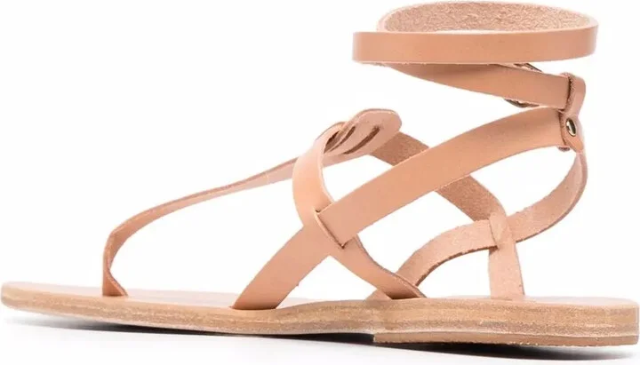 Estia T-bar leather sandals - Image 3