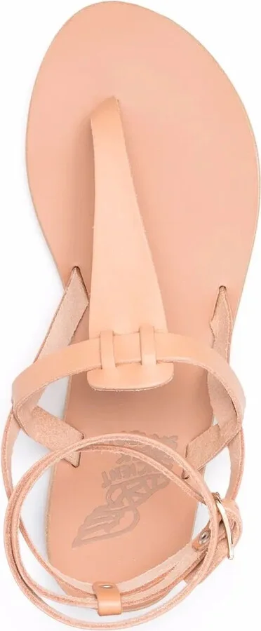 Estia T-bar leather sandals - Image 4