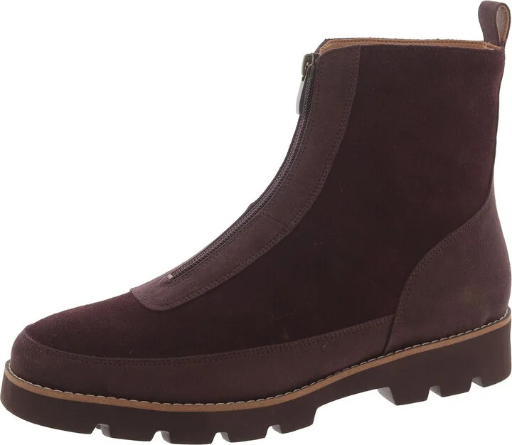 Estilo Womens Suede Outdoor Booties