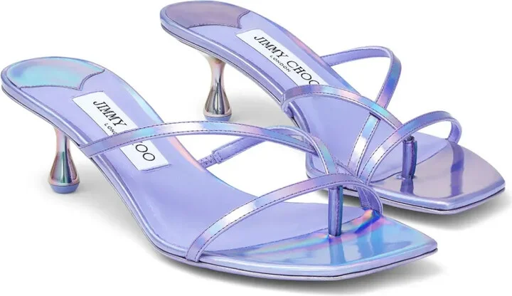 Etana 50mm leather mules - Image 2