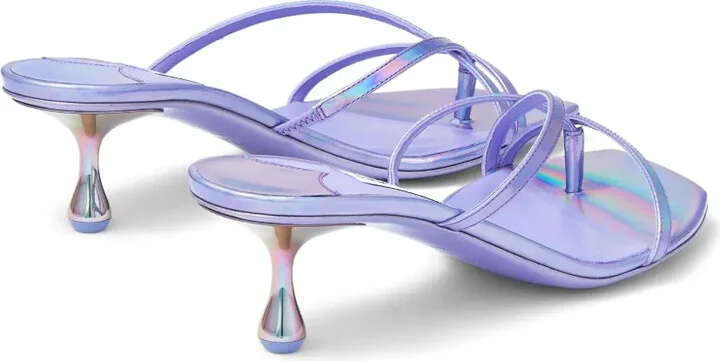 Etana 50mm leather mules - Image 3