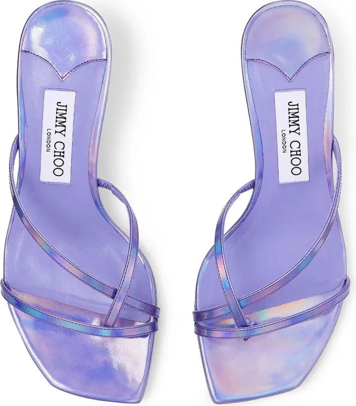 Etana 50mm leather mules - Image 4