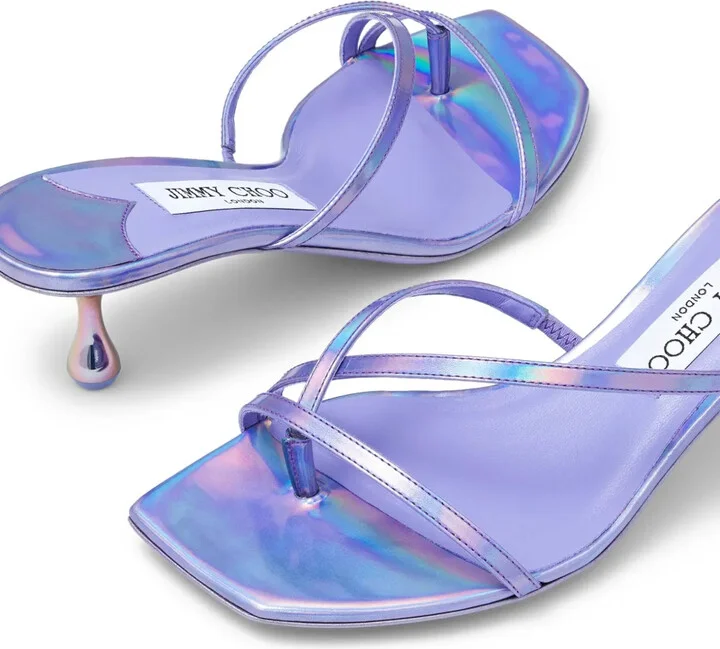 Etana 50mm leather mules - Image 5