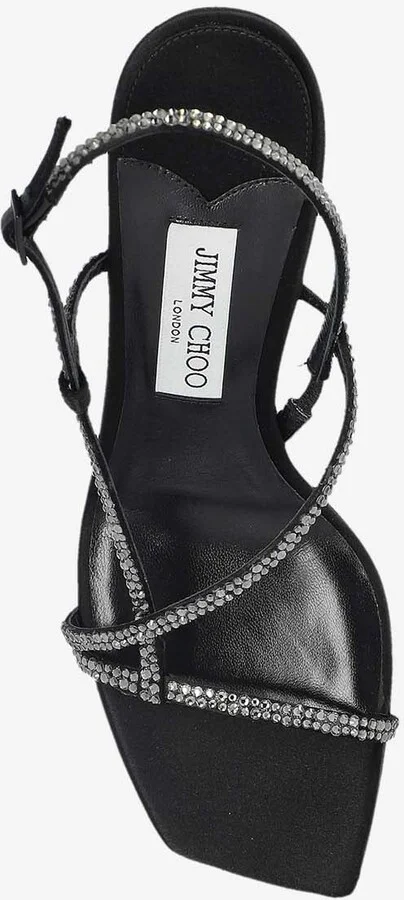Etana 80 Crystal Embellished Sandals - Image 3