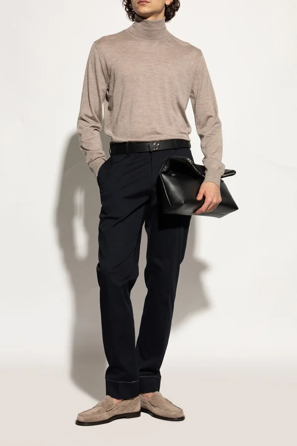 "Ethan" Suede Loafers, , - Grey - Image 2