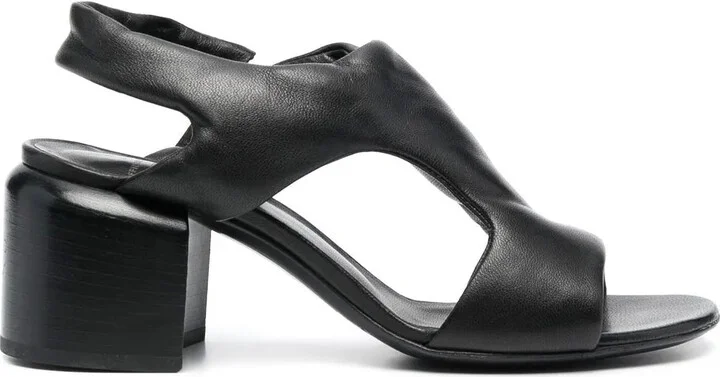 Ethel 70mm open-toe leather sandals