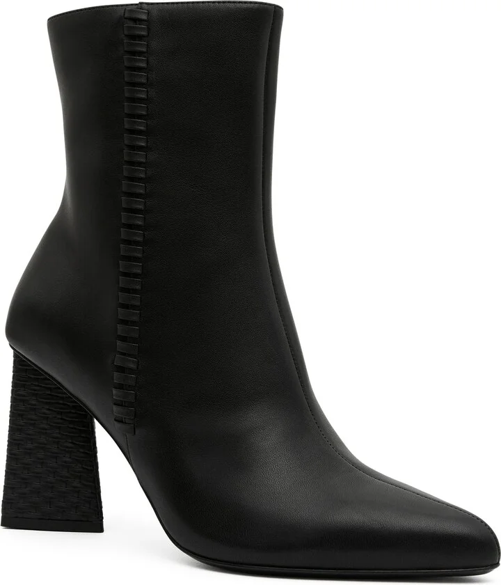 Ether Whipstitch Short Boot In Colour Black Size 35 - Image 3