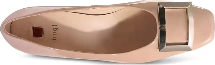 Etienne block-heel patent pumps - Image 4