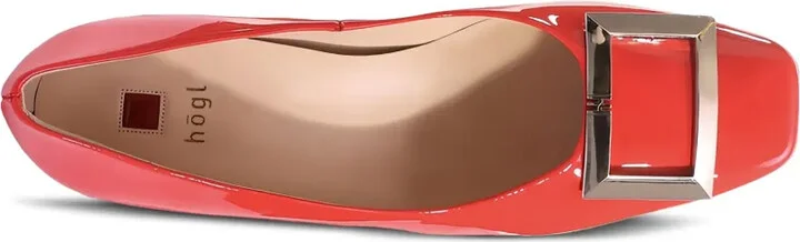 Etienne patent-leather block-heel pumps - Image 4