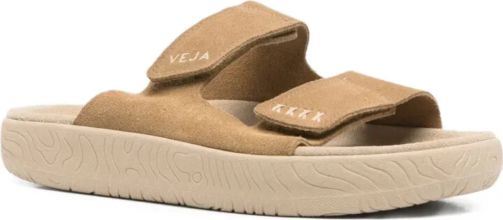 Etna double-strap suede sandals - Image 2
