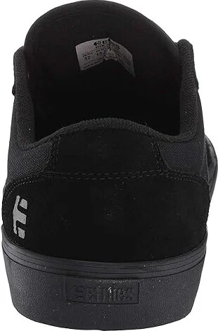 etnies Barge LS Men's Skate Shoes Black/Black/Black : 6 D - Medium, Canvas/Suede - Image 5