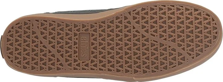 etnies Barge LS Men's Skate Shoes Green/Gum : 8 D - Medium, Canvas/Suede - Image 4