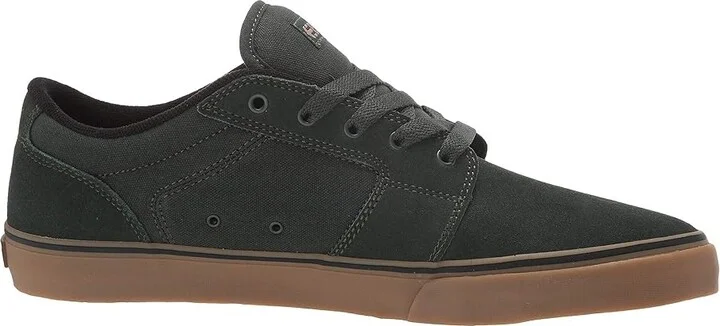 etnies Barge LS Men's Skate Shoes Green/Gum : 8 D - Medium, Canvas/Suede - Image 8