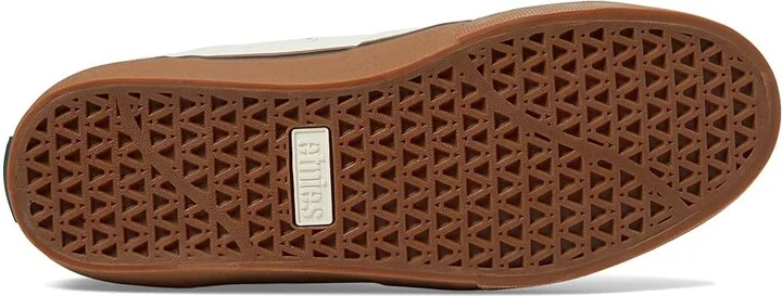 etnies Barge LS Men's Skate Shoes White/Blue/Gum : 10 D - Medium, Canvas/Suede - Image 3