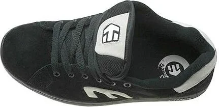 etnies Callicut Men's Shoes Black/White/Black : 8 D - Medium, Leather - Image 3