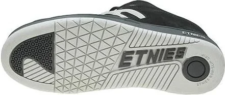 etnies Callicut Men's Shoes Black/White/Black : 8 D - Medium, Leather - Image 4