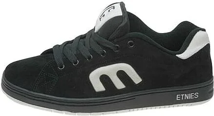 etnies Callicut Men's Shoes Black/White/Black : 8 D - Medium, Leather - Image 7