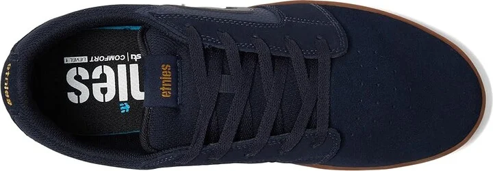 etnies Cresta Men's Skate Shoes Navy/Gum : 8.5 D - Medium, Lace/Polyester/Rubber - Image 2