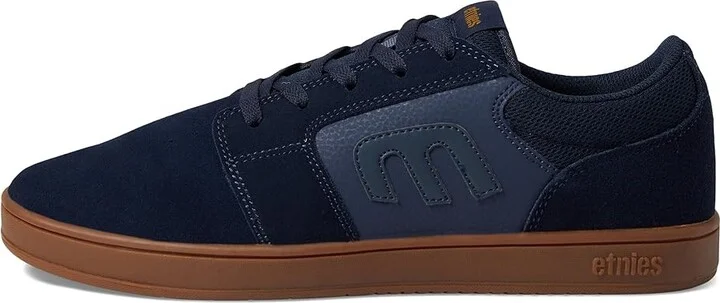 etnies Cresta Men's Skate Shoes Navy/Gum : 8.5 D - Medium, Lace/Polyester/Rubber - Image 6