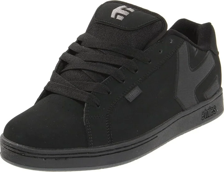 etnies Fader Men's Skate Shoes Black Dirty Wash : 10 D - Medium, Suede - Image 2