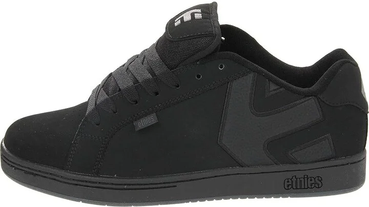 etnies Fader Men's Skate Shoes Black Dirty Wash : 10 D - Medium, Suede - Image 7